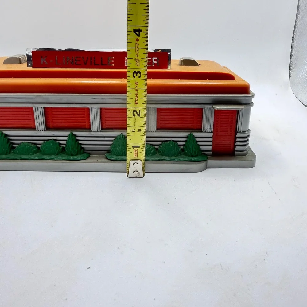 K Lineville Diner Building O Gauge Model Train Accessory Vintage Non Lighted